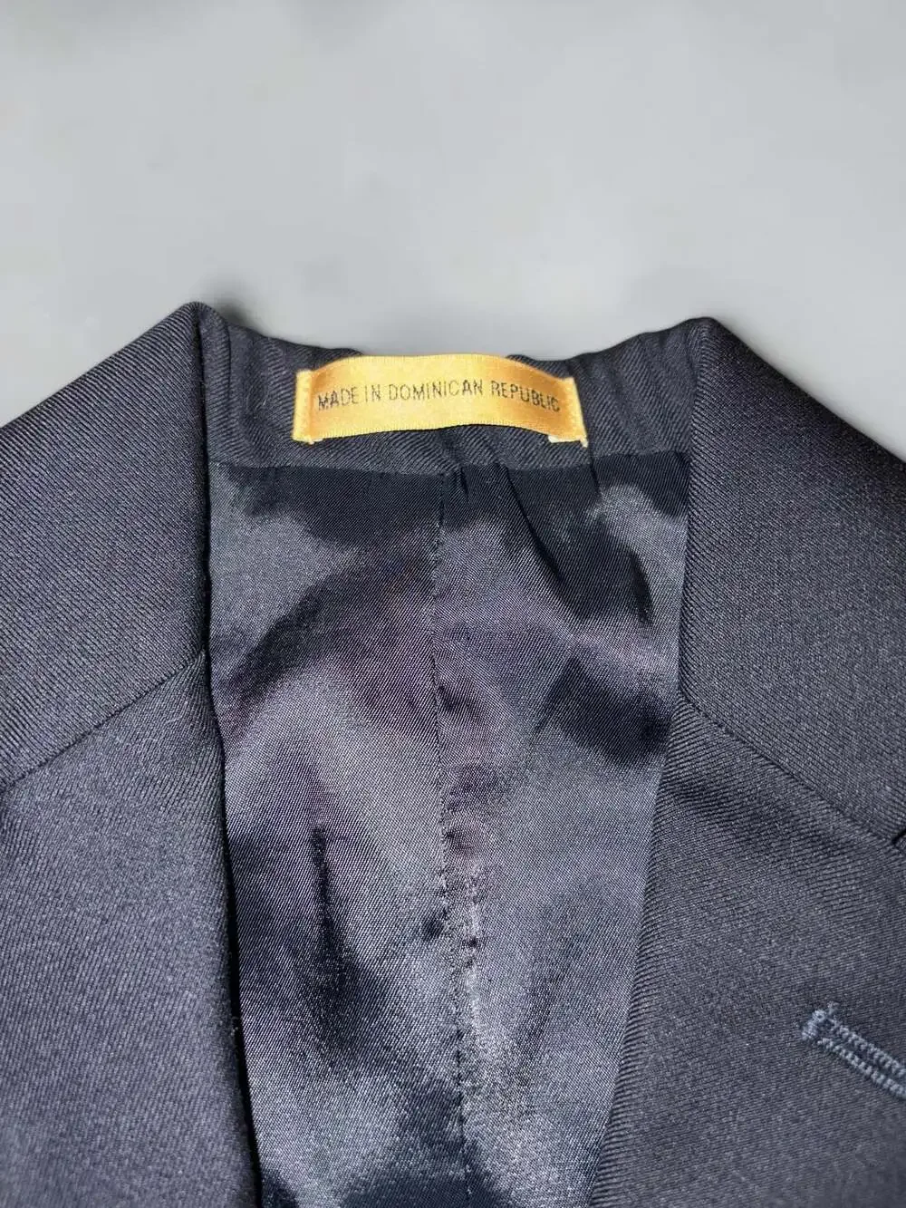 Class Club Gold Label Boys Black Gold Button Blazer Sport Coat size 5
